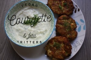 Vegan Courgette and Feta Fritters (Kolokithokeftedes)