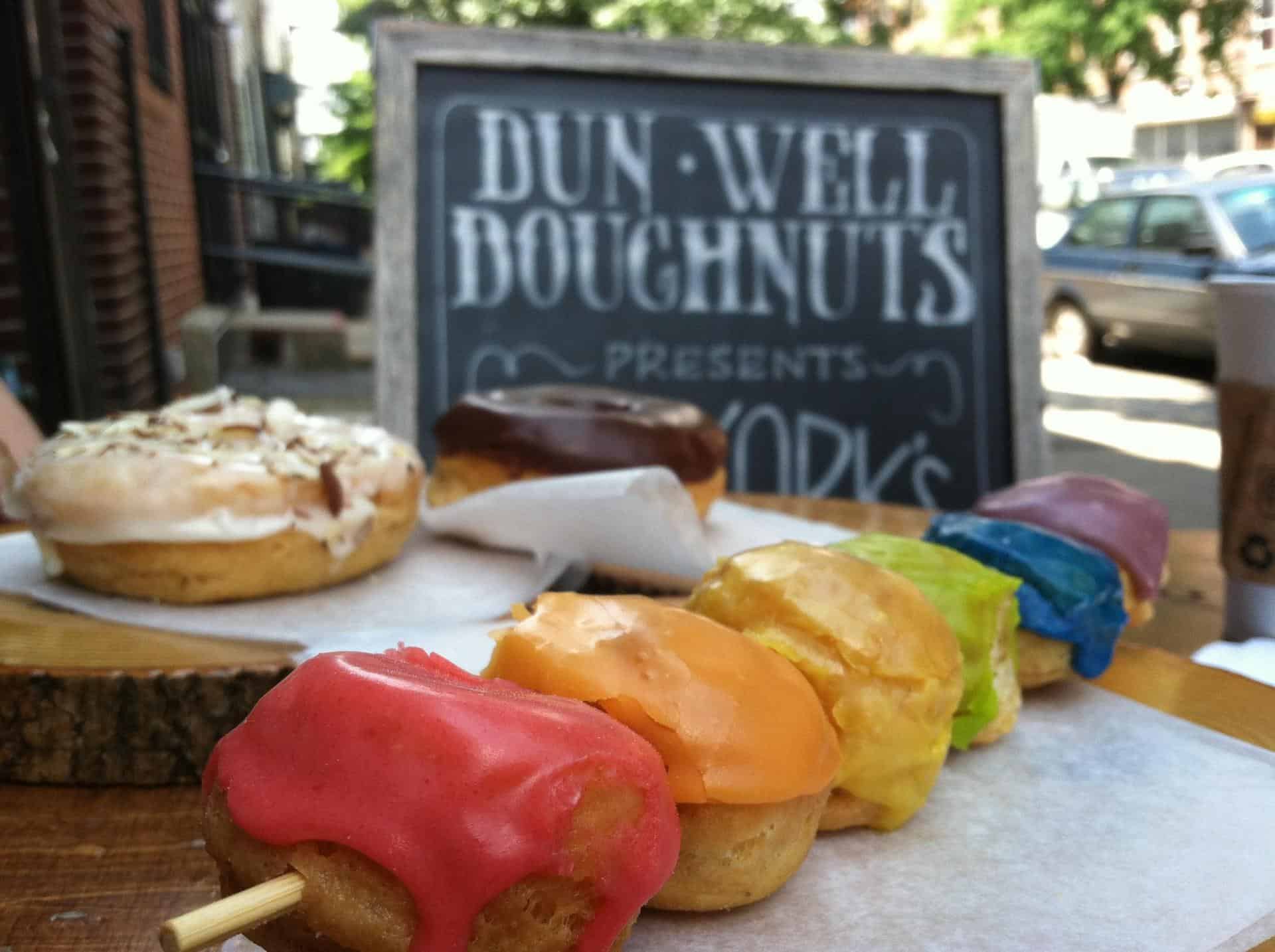 Dunwell doughnuts, photo by WTF Vegan Food