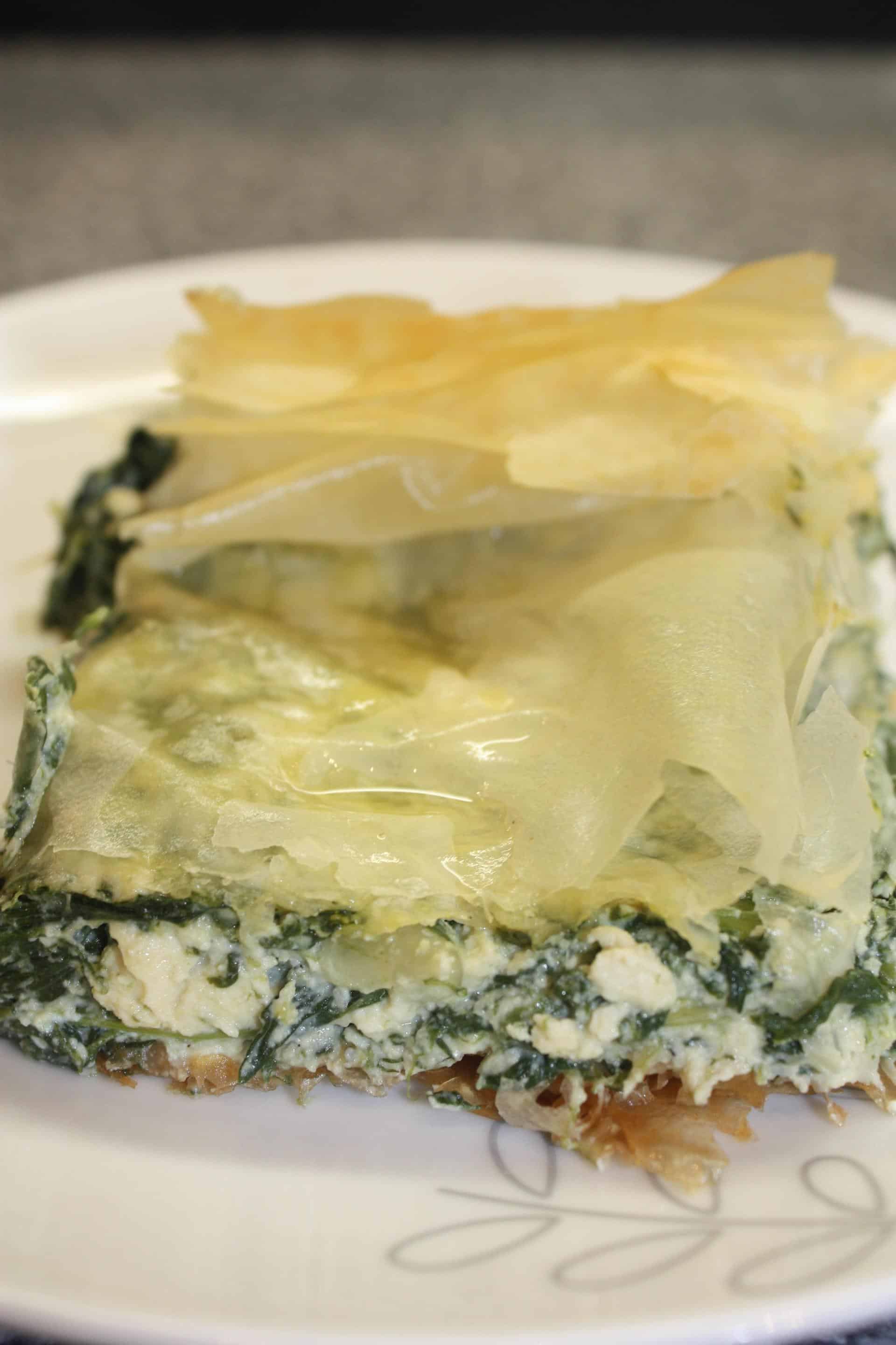 Vegan Greek Spinach & Feta Pie (Spanakopita) | The Vegan Word