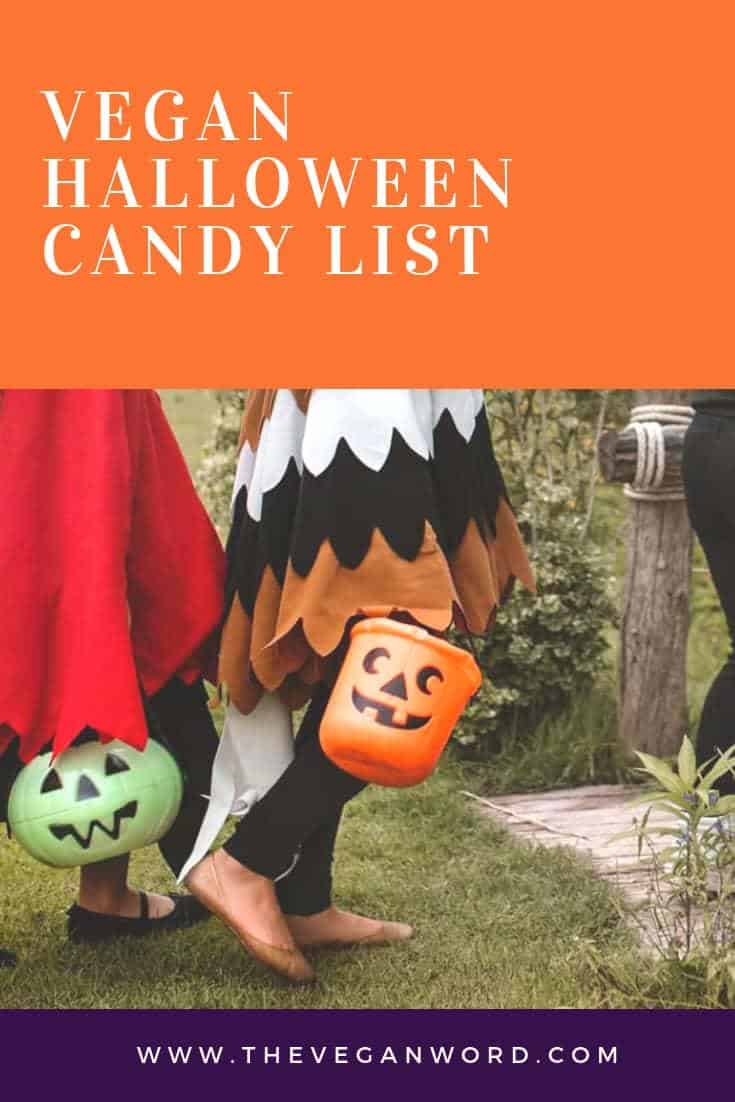 Vegan Halloween Candy List