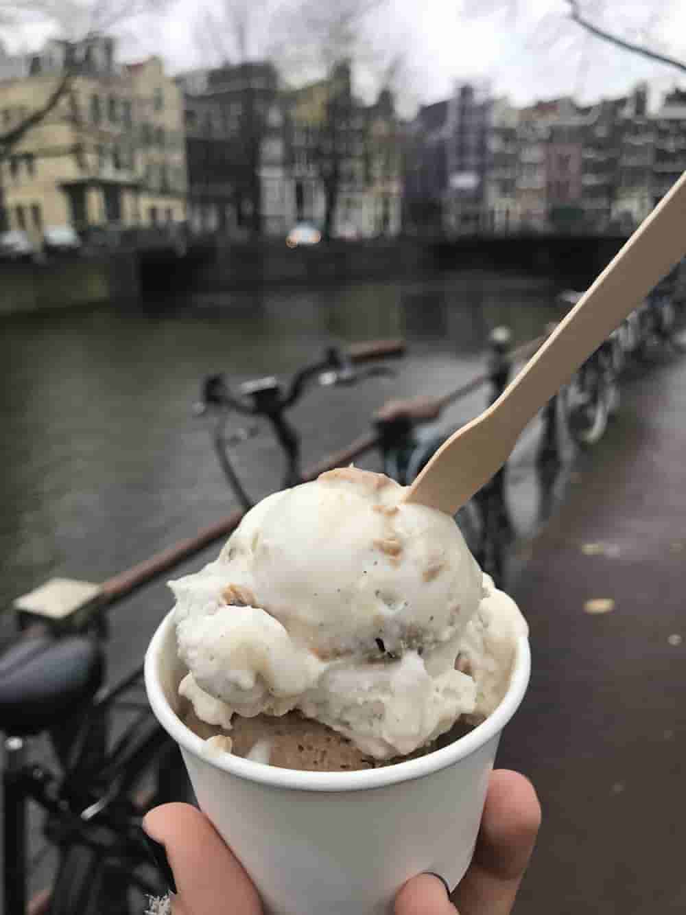 van Leeuwen vegan ice cream at Juice Brothers, Amsterdam