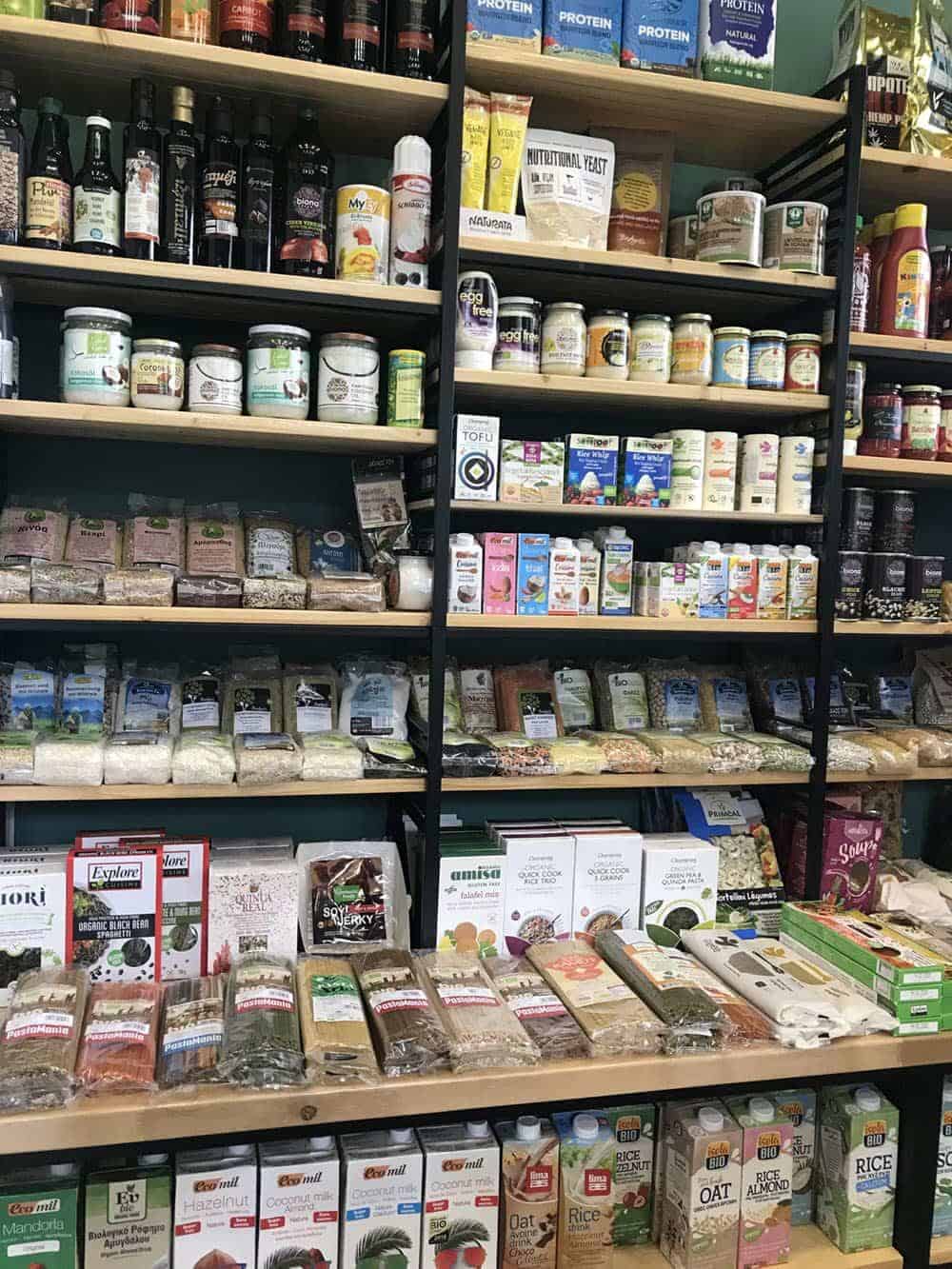 Bamboo vegan store, Athens