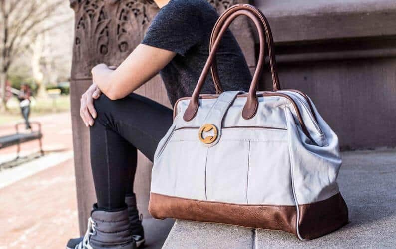 cassia vegan weekender bag