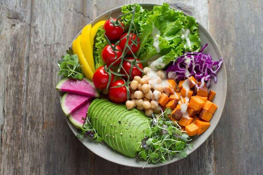 Colourful salad 