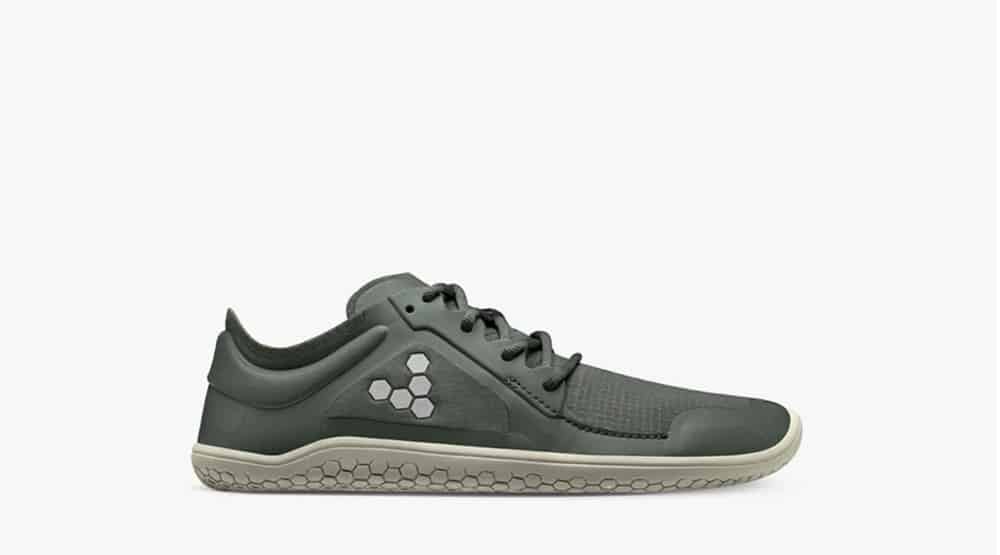 Grey barefoot sneaker