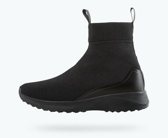 Black winter boots from Native Shoes