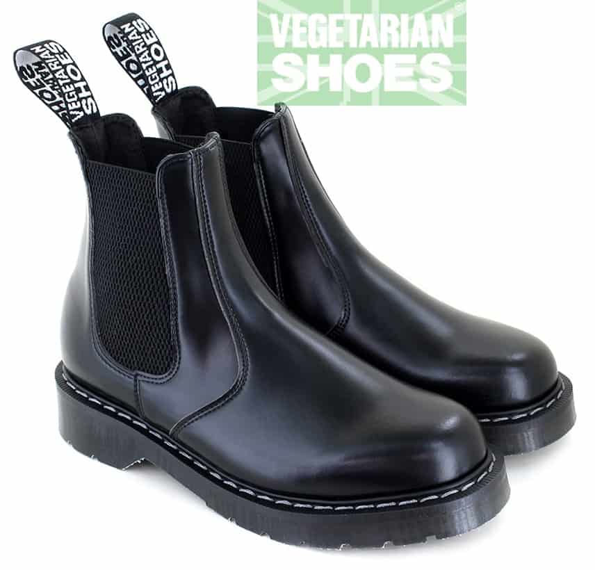 Vegetarian Shoes Airseal vegan Chelsea boots