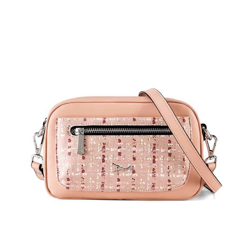 Pink crossbody bag from Doshi
