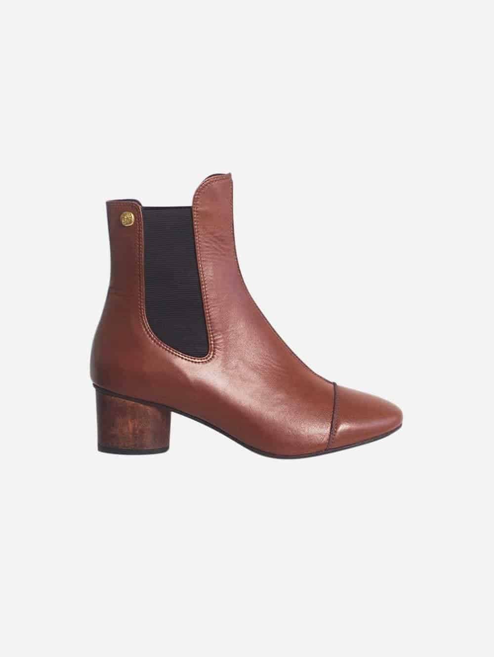 vegan chelsea boots brown from Taylor and Thomas