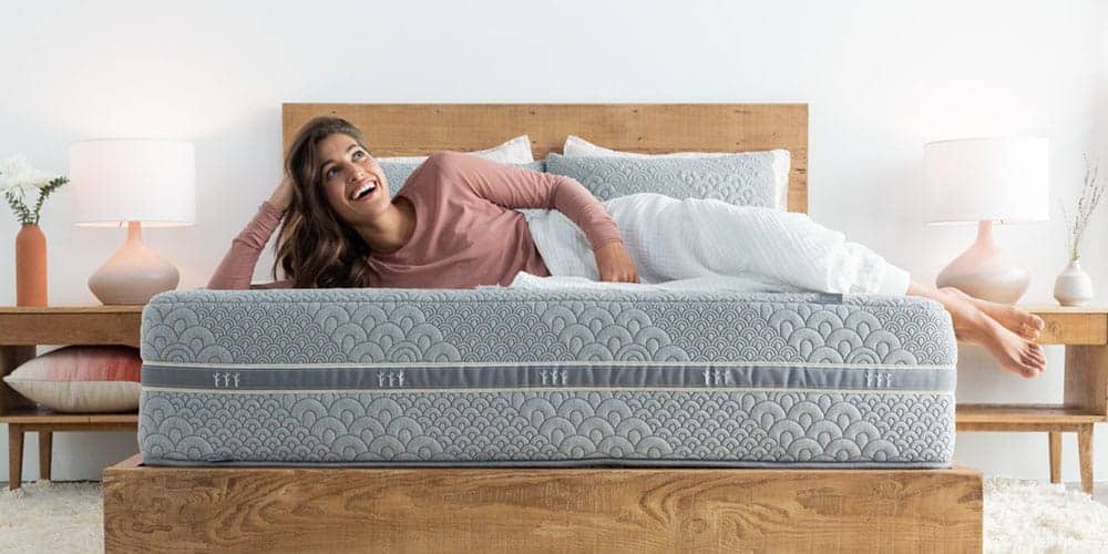 Brentwood Home flippable vegan Crystal Cove mattress