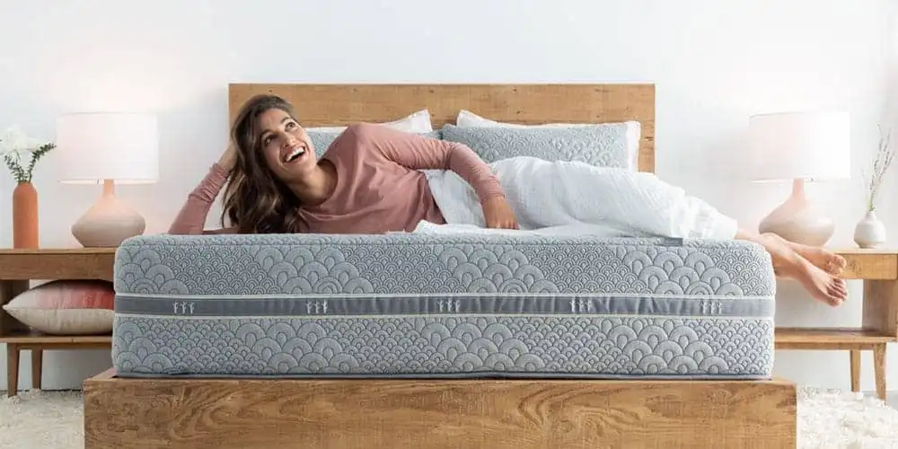 Brentwood Home flippable hybrid vegan mattress