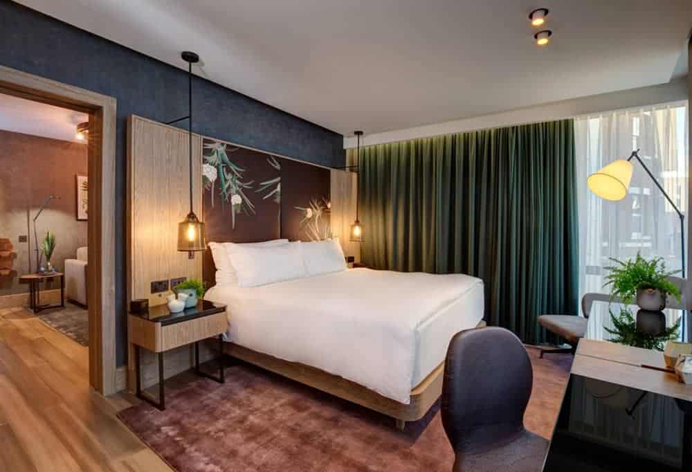 Vegan suite at Hilton Bankside London