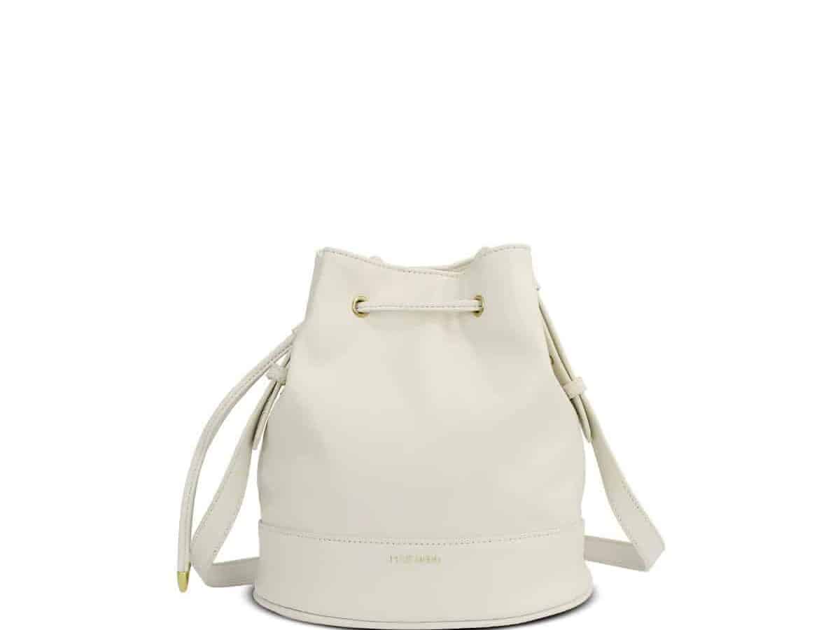 Mgeni Vegan Leather Bucket Bag