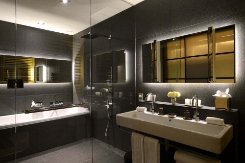 Bathroom in Grand Hotel Central