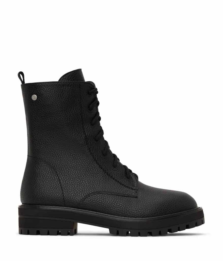 Matt and Nat Maree vegan leather combat boots