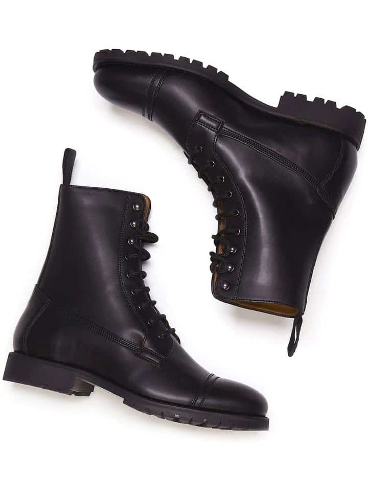 Vegan combat outlet boots uk