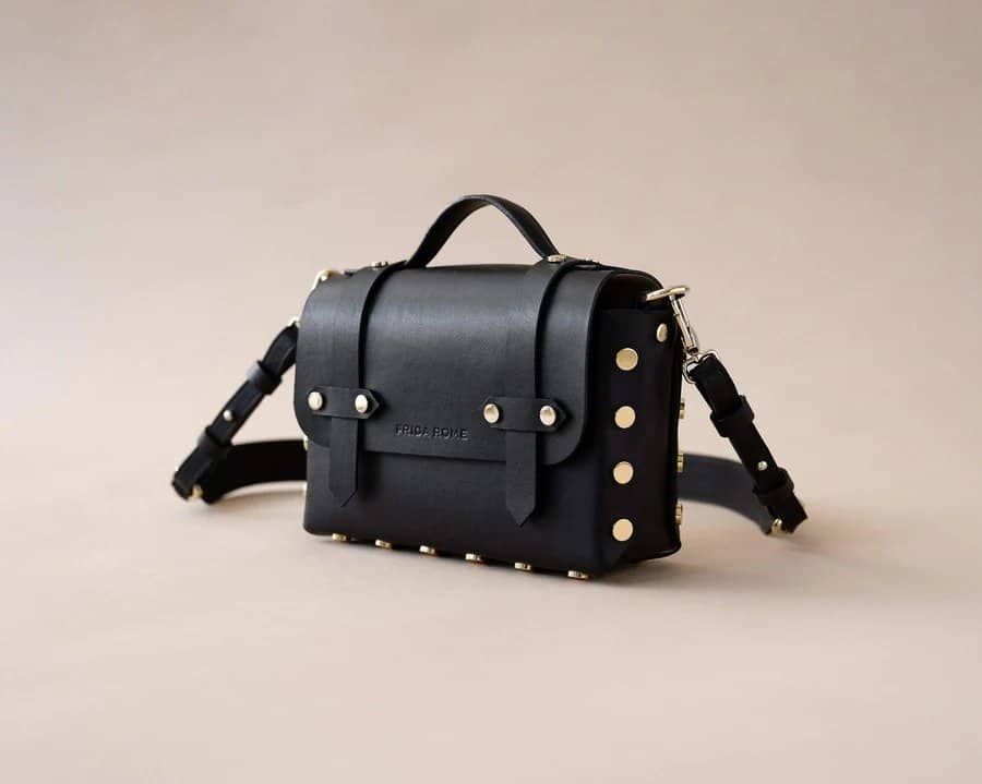 Cactus leather deconstructable vegan bag from Frida Rome vegan designer bags uk