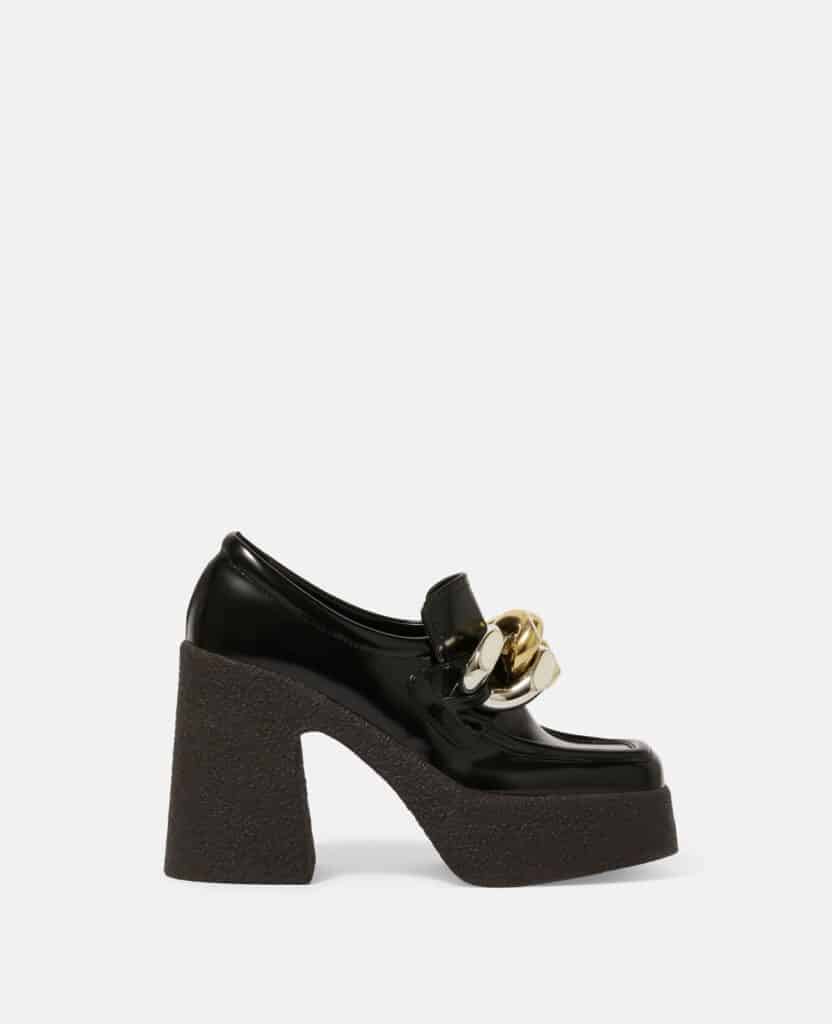 Chunky vegan platform loafers from stella mccartney