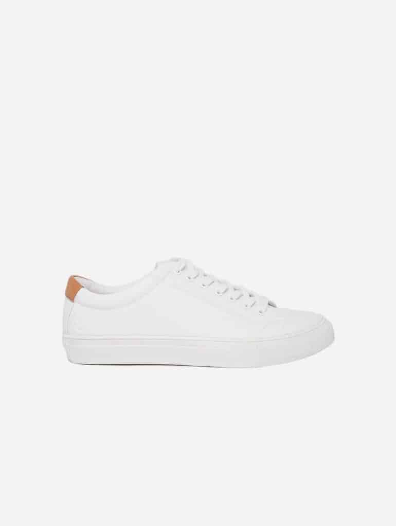 Adidas non hot sale leather trainers